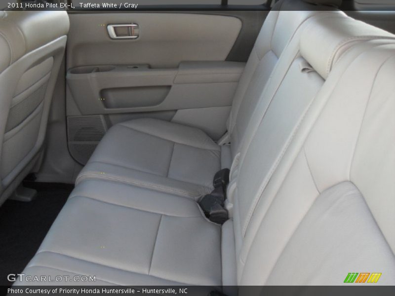 Taffeta White / Gray 2011 Honda Pilot EX-L