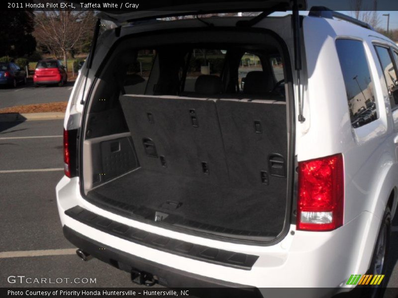 Taffeta White / Gray 2011 Honda Pilot EX-L