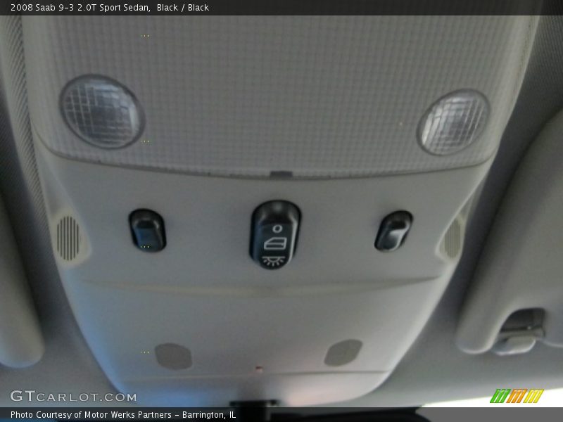Black / Black 2008 Saab 9-3 2.0T Sport Sedan
