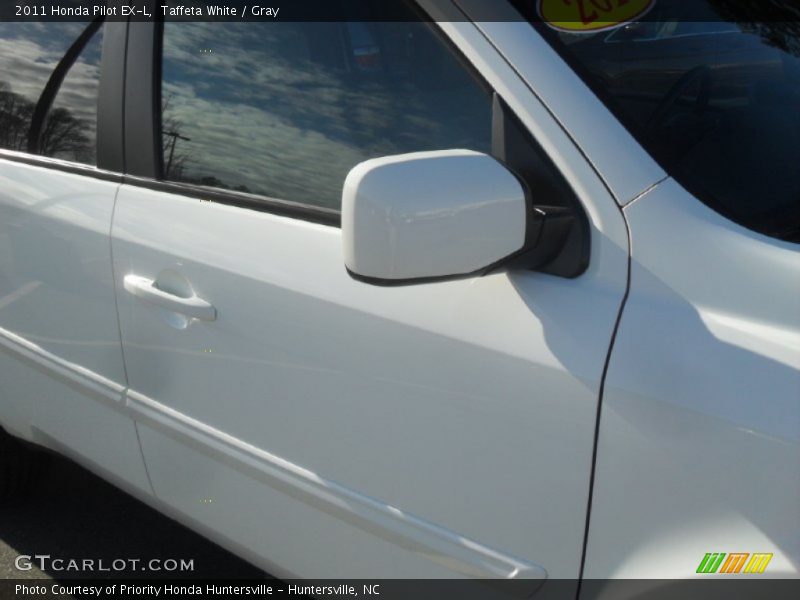 Taffeta White / Gray 2011 Honda Pilot EX-L