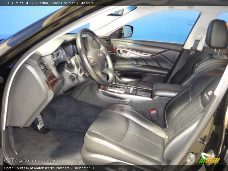 Black Obsidian / Graphite 2011 Infiniti M 37 S Sedan