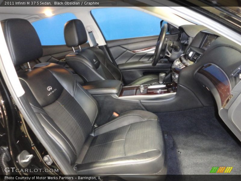 Black Obsidian / Graphite 2011 Infiniti M 37 S Sedan