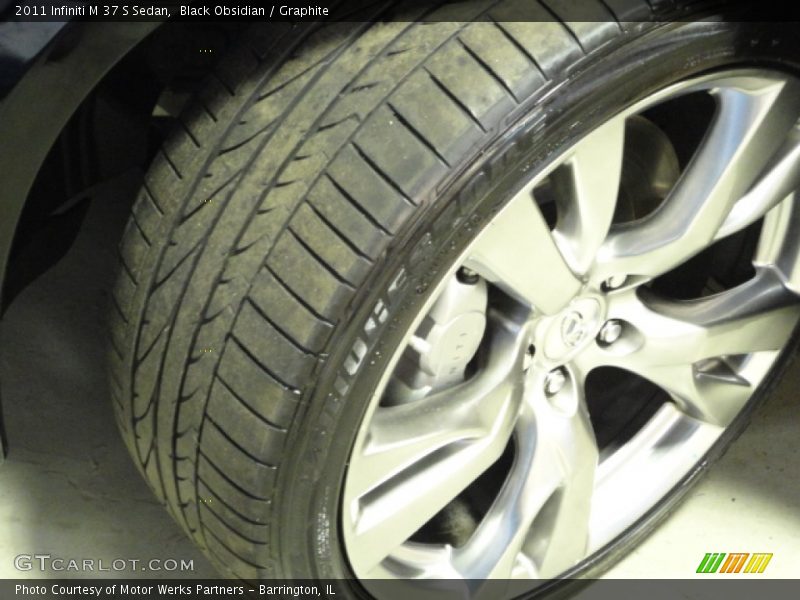 Black Obsidian / Graphite 2011 Infiniti M 37 S Sedan