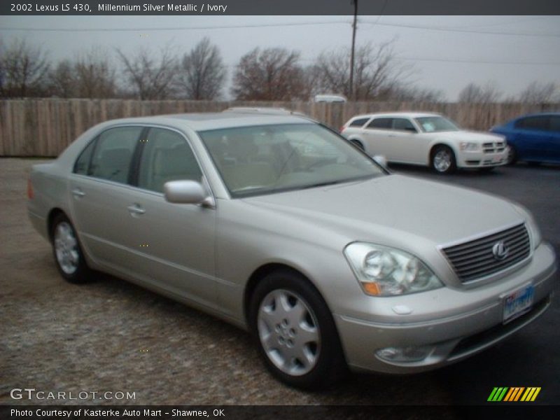 Millennium Silver Metallic / Ivory 2002 Lexus LS 430