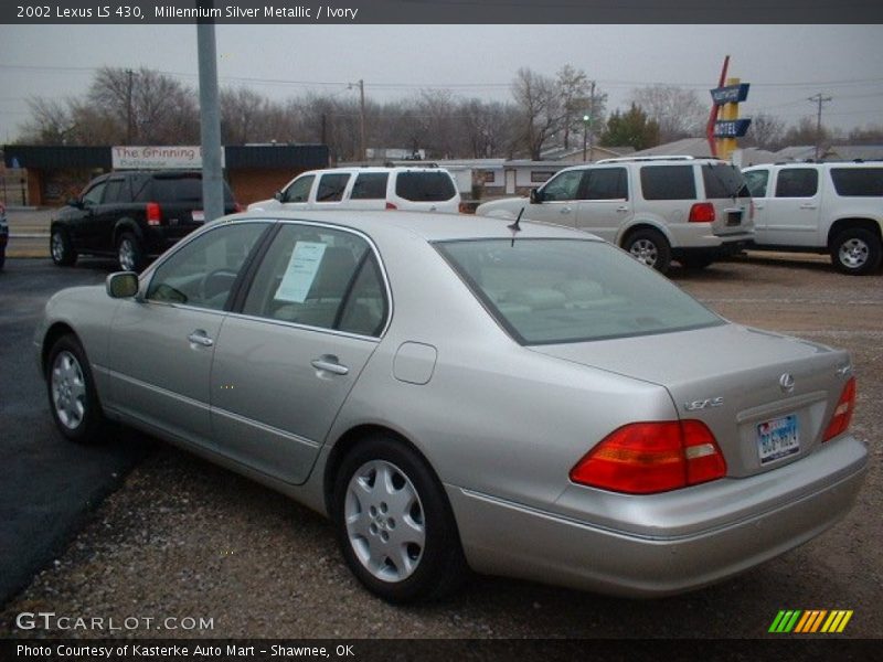 Millennium Silver Metallic / Ivory 2002 Lexus LS 430