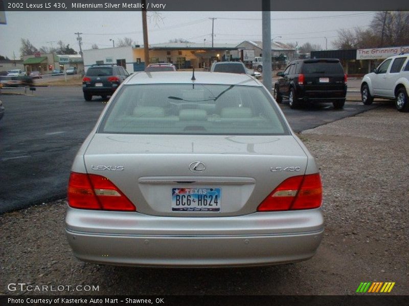 Millennium Silver Metallic / Ivory 2002 Lexus LS 430