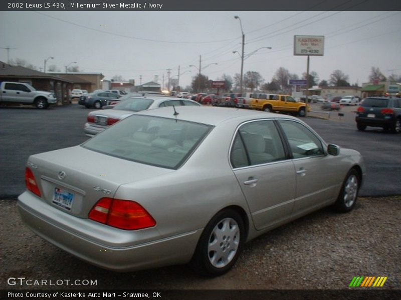 Millennium Silver Metallic / Ivory 2002 Lexus LS 430