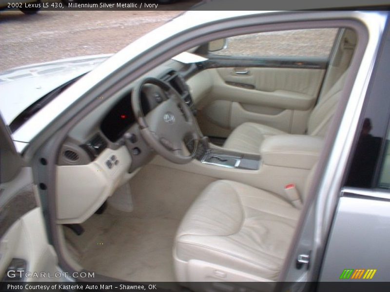 Millennium Silver Metallic / Ivory 2002 Lexus LS 430