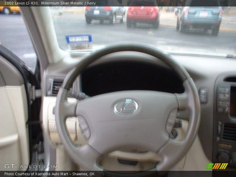 Millennium Silver Metallic / Ivory 2002 Lexus LS 430