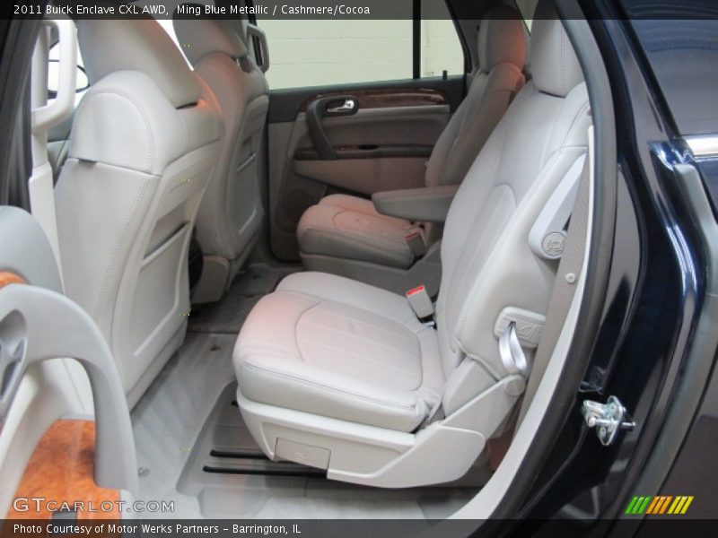 Ming Blue Metallic / Cashmere/Cocoa 2011 Buick Enclave CXL AWD