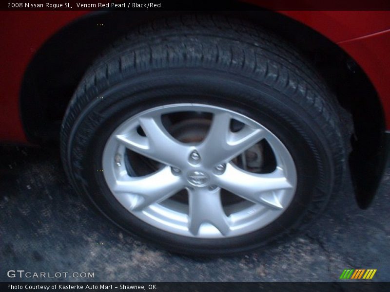 Venom Red Pearl / Black/Red 2008 Nissan Rogue SL