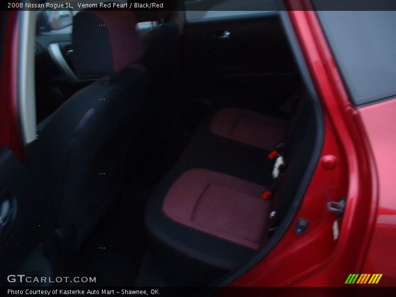 Venom Red Pearl / Black/Red 2008 Nissan Rogue SL
