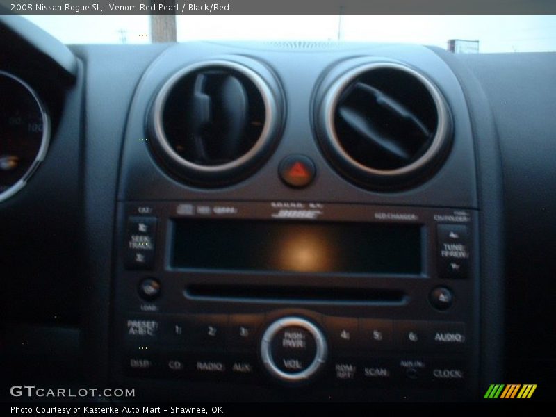 Venom Red Pearl / Black/Red 2008 Nissan Rogue SL
