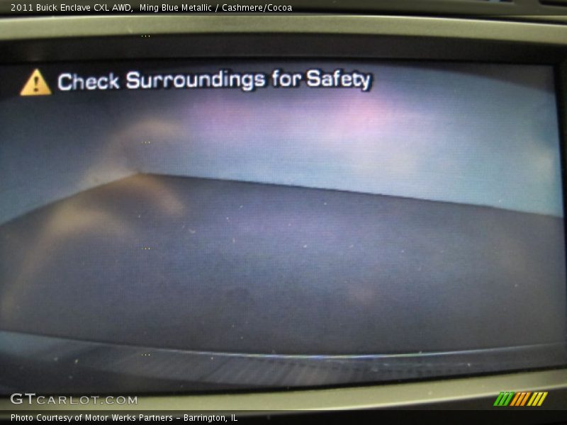 Ming Blue Metallic / Cashmere/Cocoa 2011 Buick Enclave CXL AWD