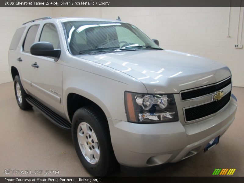 Silver Birch Metallic / Ebony 2009 Chevrolet Tahoe LS 4x4