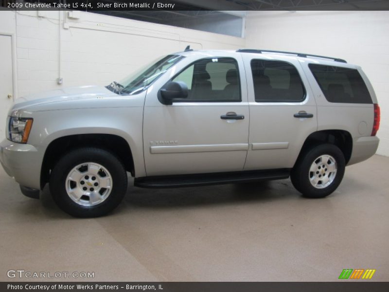 Silver Birch Metallic / Ebony 2009 Chevrolet Tahoe LS 4x4