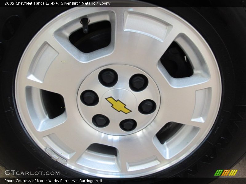 Silver Birch Metallic / Ebony 2009 Chevrolet Tahoe LS 4x4