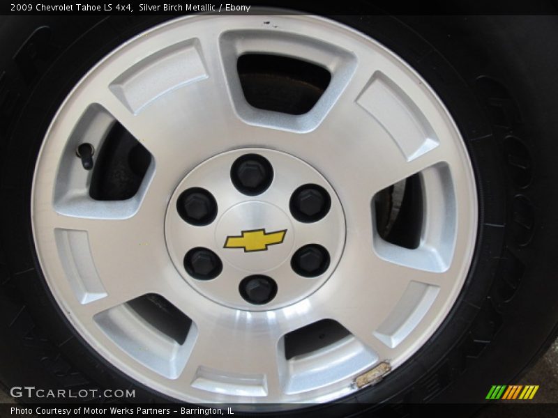 Silver Birch Metallic / Ebony 2009 Chevrolet Tahoe LS 4x4