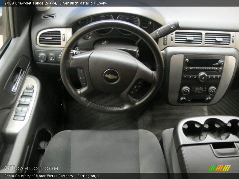 Silver Birch Metallic / Ebony 2009 Chevrolet Tahoe LS 4x4