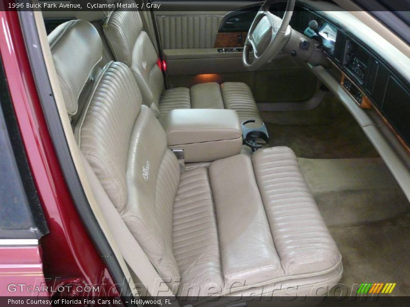 Cyclamen Metallic / Gray 1996 Buick Park Avenue