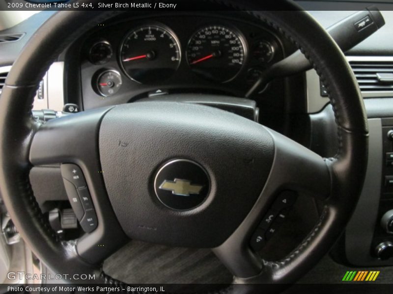 Silver Birch Metallic / Ebony 2009 Chevrolet Tahoe LS 4x4