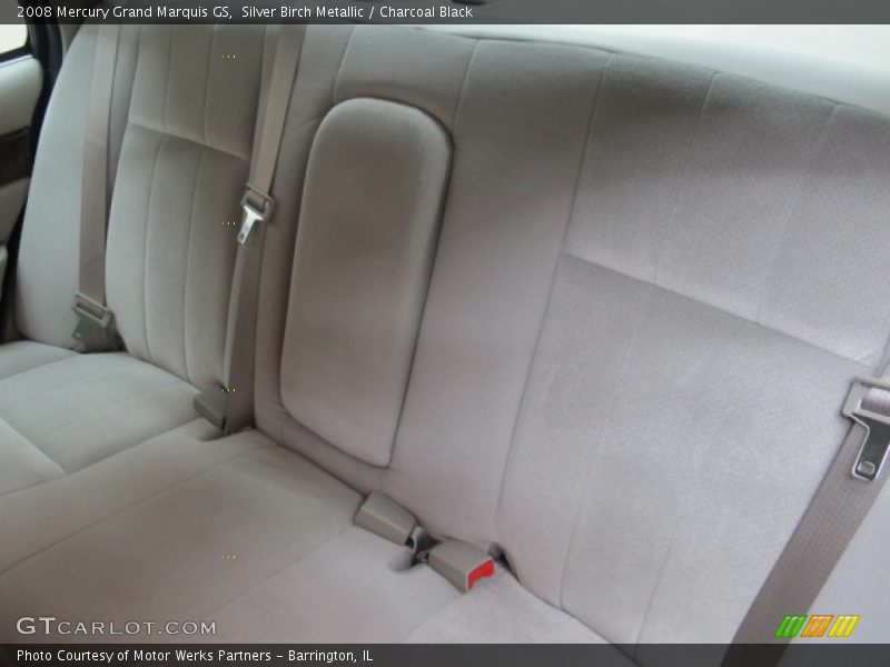 Silver Birch Metallic / Charcoal Black 2008 Mercury Grand Marquis GS