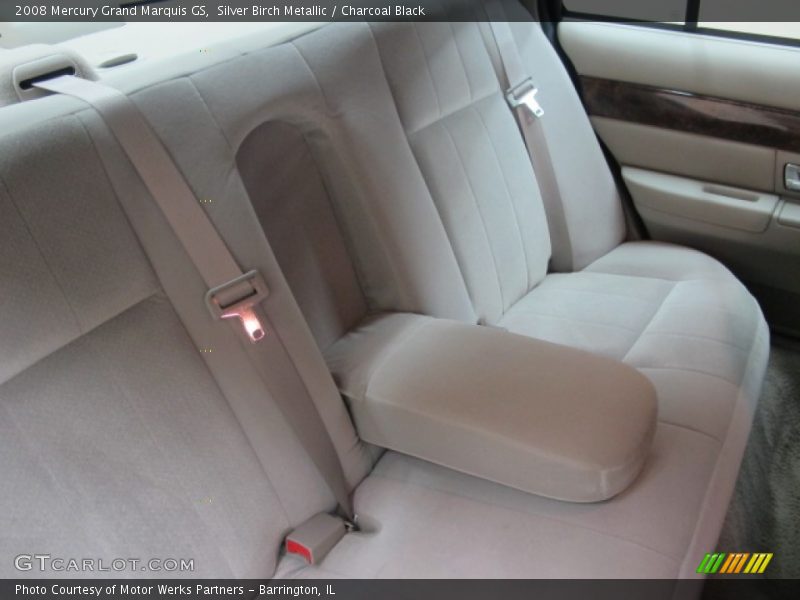 Silver Birch Metallic / Charcoal Black 2008 Mercury Grand Marquis GS