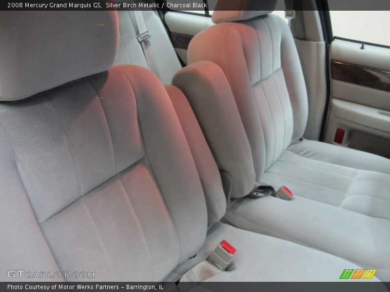 Silver Birch Metallic / Charcoal Black 2008 Mercury Grand Marquis GS