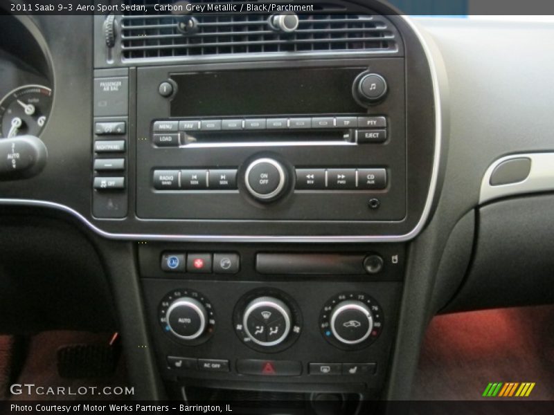 Carbon Grey Metallic / Black/Parchment 2011 Saab 9-3 Aero Sport Sedan