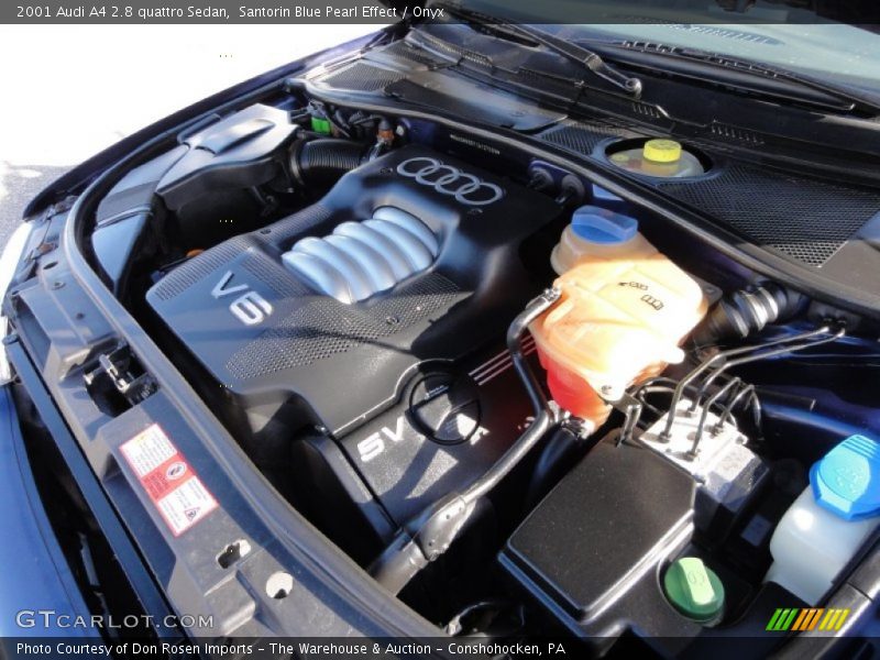  2001 A4 2.8 quattro Sedan Engine - 2.8 Liter DOHC 30-Valve V6