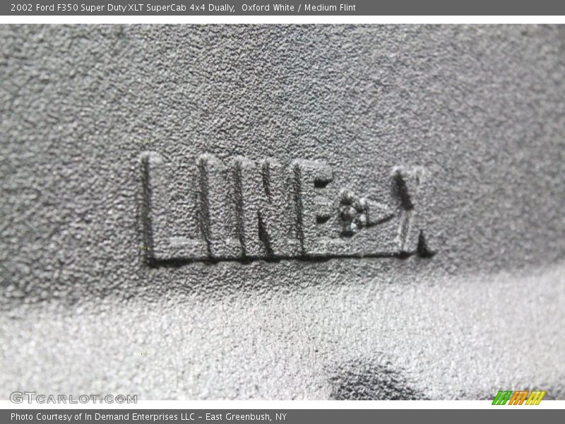 Oxford White / Medium Flint 2002 Ford F350 Super Duty XLT SuperCab 4x4 Dually