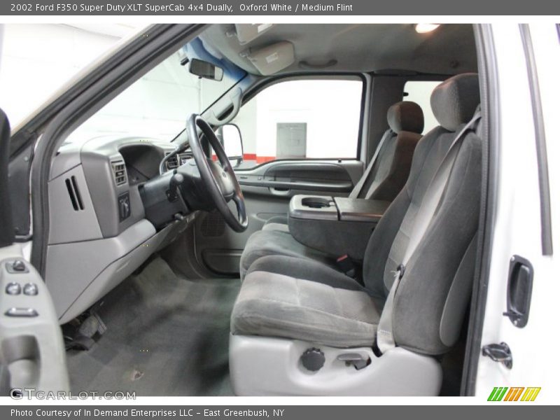  2002 F350 Super Duty XLT SuperCab 4x4 Dually Medium Flint Interior