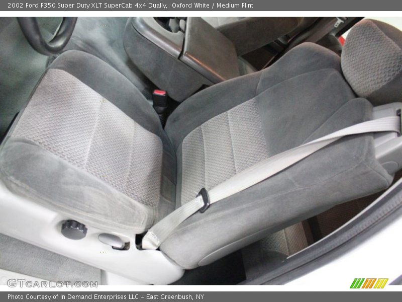  2002 F350 Super Duty XLT SuperCab 4x4 Dually Medium Flint Interior