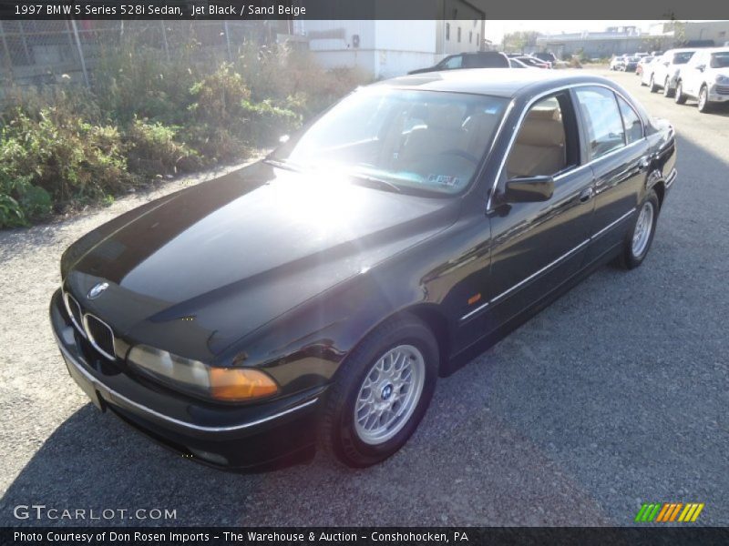 Jet Black / Sand Beige 1997 BMW 5 Series 528i Sedan