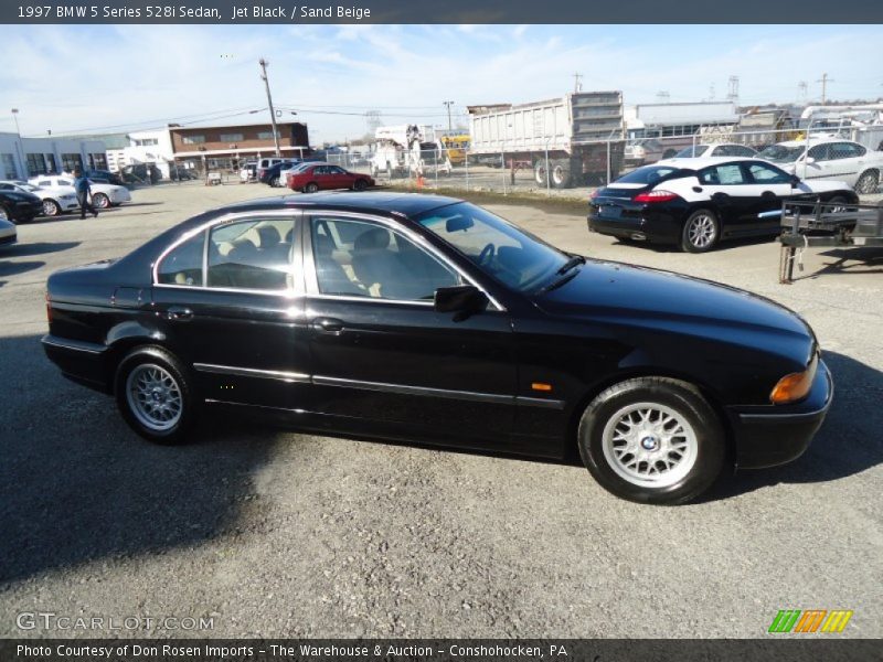 Jet Black / Sand Beige 1997 BMW 5 Series 528i Sedan