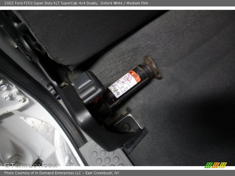 Oxford White / Medium Flint 2002 Ford F350 Super Duty XLT SuperCab 4x4 Dually