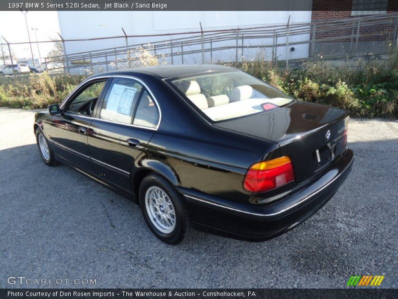 Jet Black / Sand Beige 1997 BMW 5 Series 528i Sedan