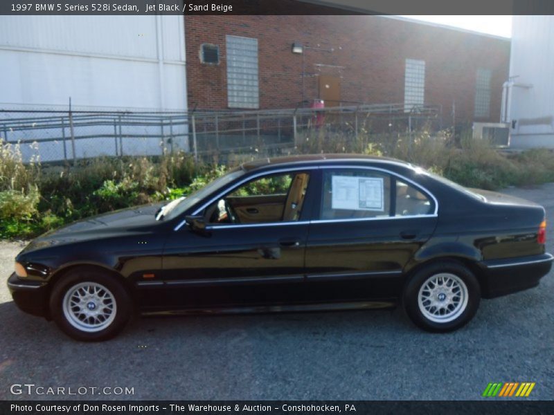 Jet Black / Sand Beige 1997 BMW 5 Series 528i Sedan