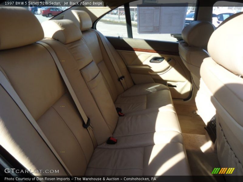Jet Black / Sand Beige 1997 BMW 5 Series 528i Sedan