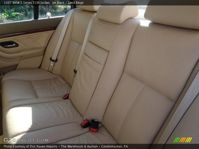 Jet Black / Sand Beige 1997 BMW 5 Series 528i Sedan