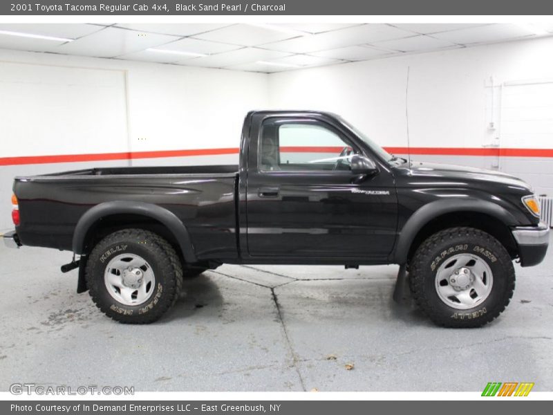 Black Sand Pearl / Charcoal 2001 Toyota Tacoma Regular Cab 4x4