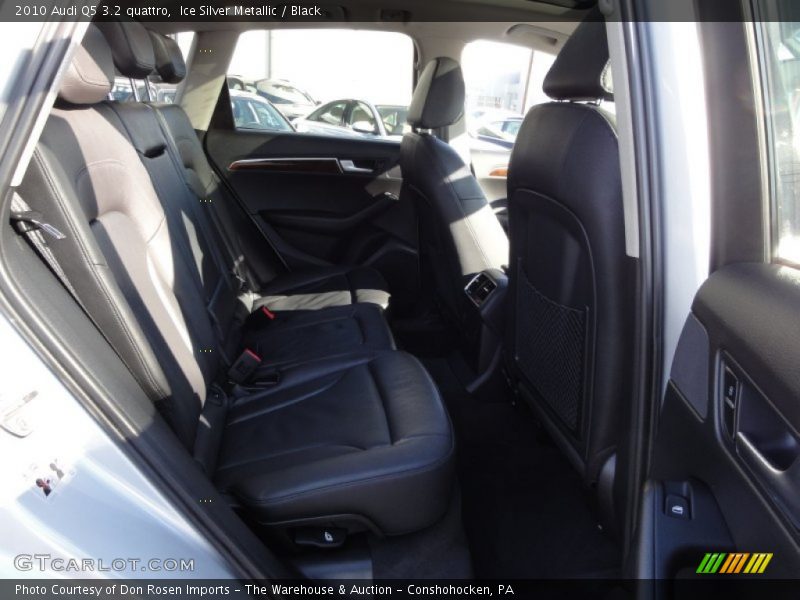 Ice Silver Metallic / Black 2010 Audi Q5 3.2 quattro