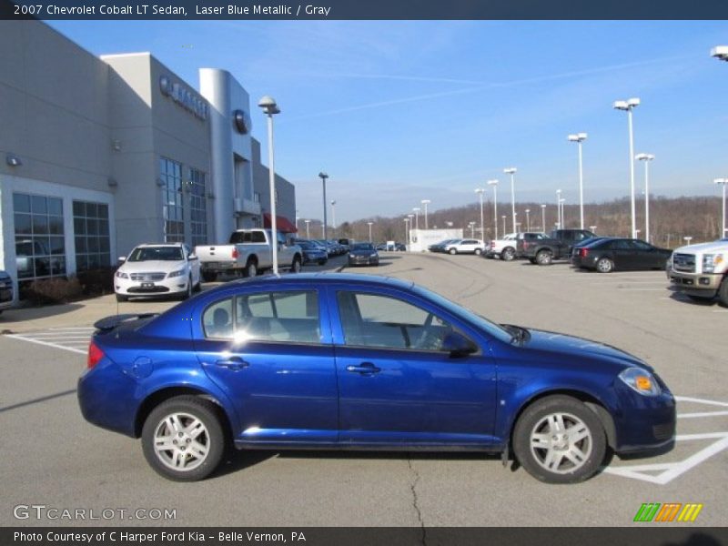 Laser Blue Metallic / Gray 2007 Chevrolet Cobalt LT Sedan