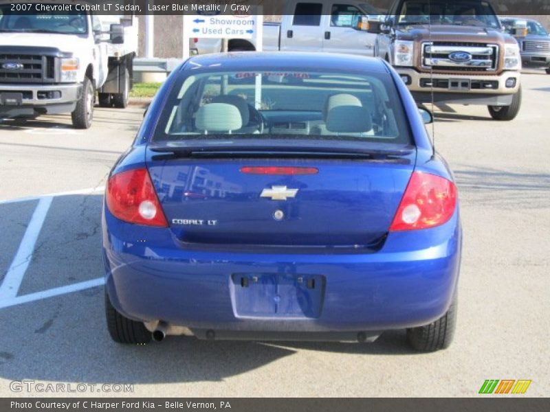 Laser Blue Metallic / Gray 2007 Chevrolet Cobalt LT Sedan