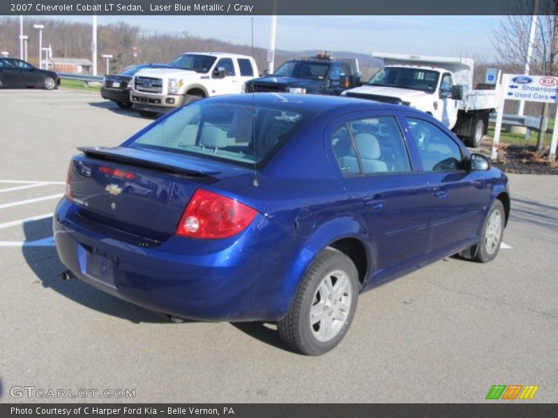 Laser Blue Metallic / Gray 2007 Chevrolet Cobalt LT Sedan