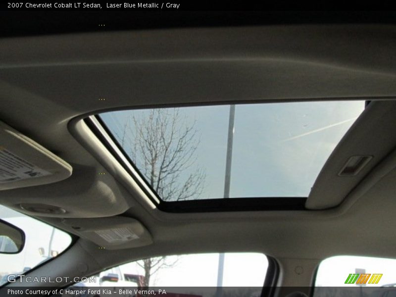 Laser Blue Metallic / Gray 2007 Chevrolet Cobalt LT Sedan