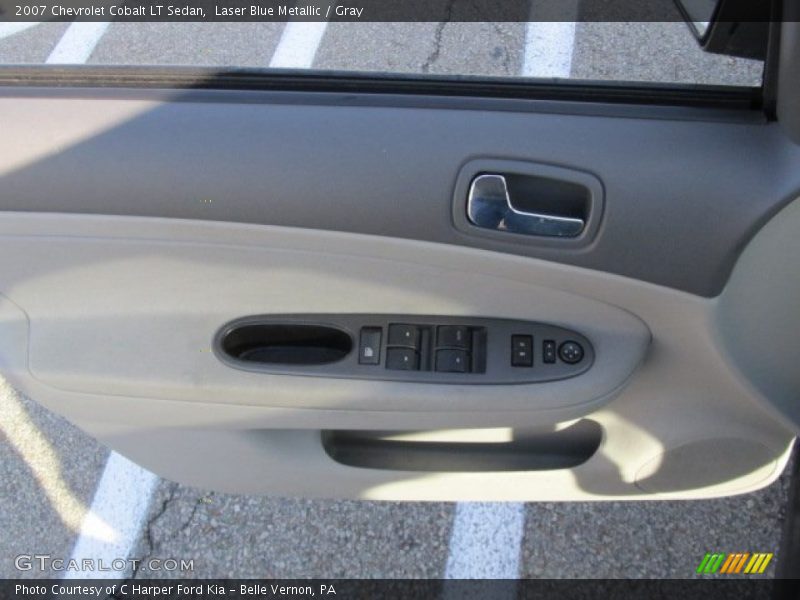 Laser Blue Metallic / Gray 2007 Chevrolet Cobalt LT Sedan