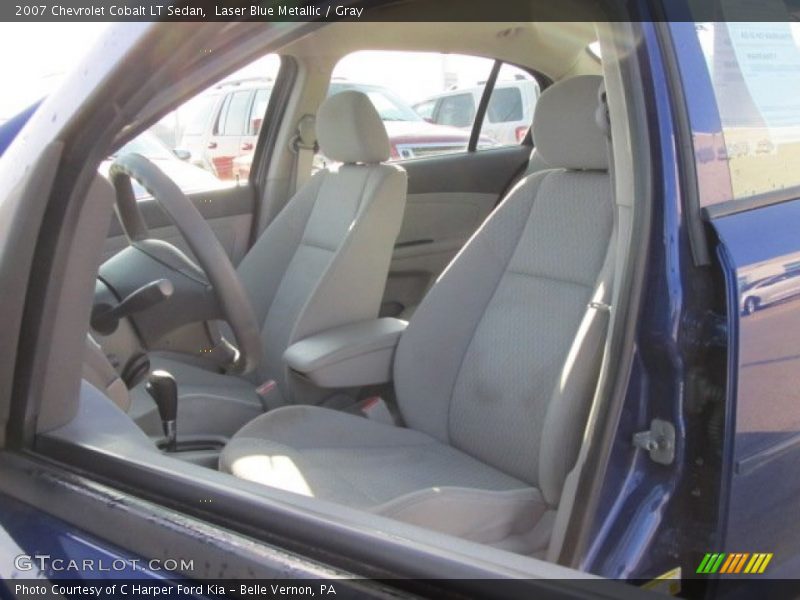 Laser Blue Metallic / Gray 2007 Chevrolet Cobalt LT Sedan
