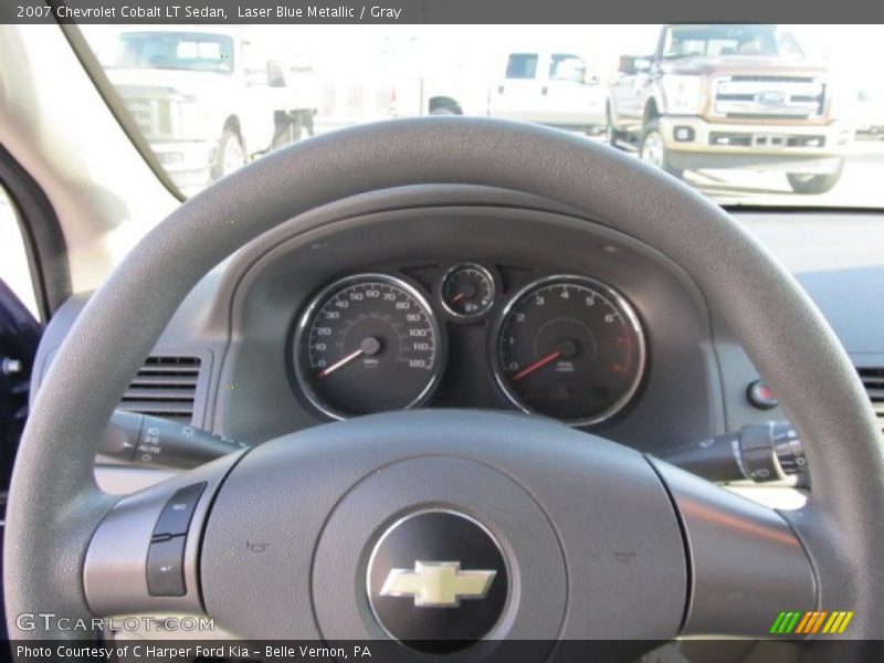 Laser Blue Metallic / Gray 2007 Chevrolet Cobalt LT Sedan