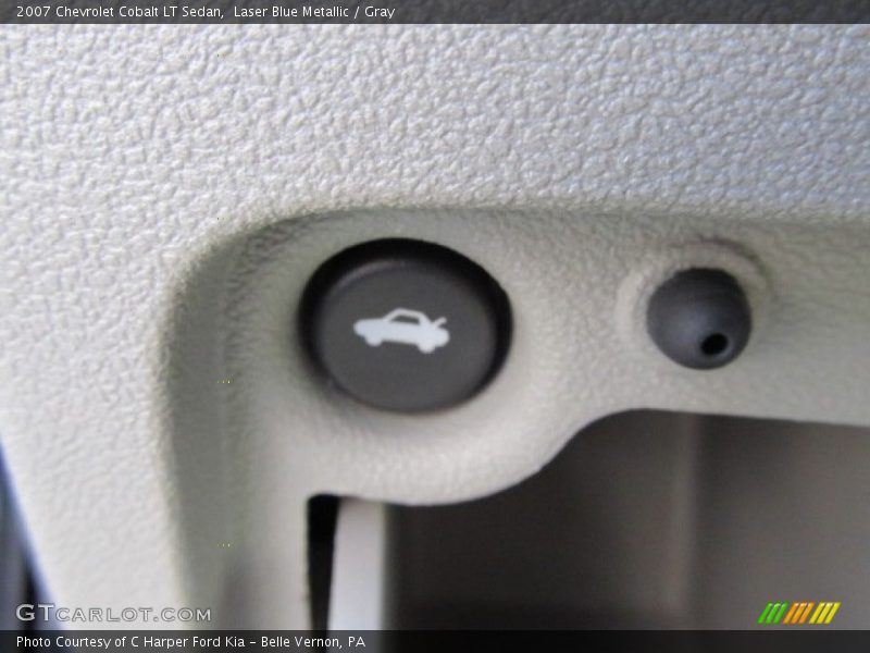Laser Blue Metallic / Gray 2007 Chevrolet Cobalt LT Sedan